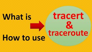 What is tracerttraceroute  Use Hindi\Urdu [upl. by Adniles993]