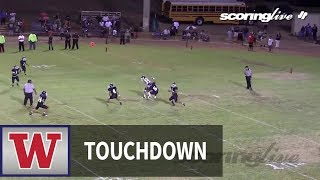 Ronald Matautia 92yd interception return TD  Waianae vs Farrington Aug 9 2013 [upl. by Roede]