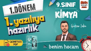 9Sınıf  Kimya  1Dönem  1Yazılıya Hazırlık  Görkem ŞAHİN [upl. by Atiuqel]