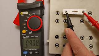 Utilisation du multimètre en Ohmmètre [upl. by Leunam751]