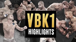 Valor Bare Knuckle Fight Night Highlights VBK1 [upl. by Ashlen]