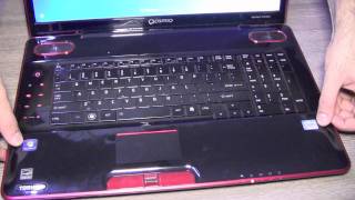 Toshiba Qosmio x500 x8310 gaming laptop hands on spec rundown and boot [upl. by Anna-Maria594]