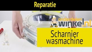 Scharnier van uw wasmachine vervangen [upl. by Corvese553]