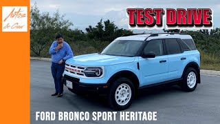 Bronco Sport Heritage  Lo que tienes que saber  Llega con el toque retro del legado origina [upl. by Ahsihat891]