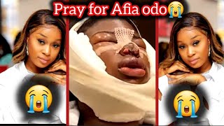 😭PRAY FOR AFIA ODO BREAKING NEWS AS POPULAR GHANA MODEL AFIA JESUS ASEM ABA OH OH GOD BUT WHY [upl. by Ylloj333]