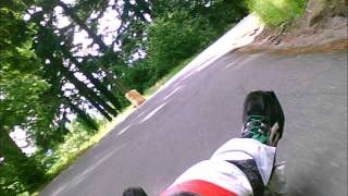 Riding Classic Luge at the Mt Tabor Downhill Challenge [upl. by Legge941]