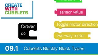 Exploring custom block types in Cubelets Blockly Create with Cubelets  Ep 91 [upl. by Syla358]