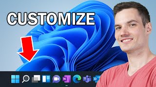 Windows 11 Taskbar Customization Tutorial [upl. by Amsa123]