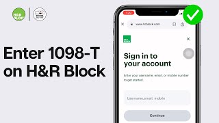 How to Enter 1098T on HampR Block Full Guide [upl. by Methuselah966]