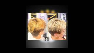 Decolorante con effetto wow hairBlond capelli hairstyle hair over60stylehaircut highlights [upl. by Epul]