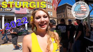 Sturgis Main Street  Deadwood  Girls Girls amp Girls [upl. by Donall]