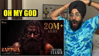 Kantara A Legend Chapter1 First Look Teaser Reaction RishabShettyAjaneesh VijayKiragandur [upl. by Beilul]