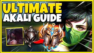 RANK 1 AKALI ULTIMATE AKALI GUIDE  HOW TO PLAY ALL MATCHUPS COMBOS  League of Legends [upl. by Aikan]