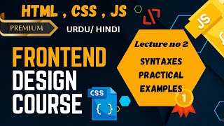 2 How to code in HTML CSS and JAVASCRIPT  FRONTEND DEVELOPMENT jahanzaibcoder65 [upl. by Cheung]