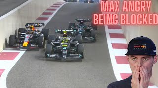 Max verstappen angry being blocked in pitlane f1 maxverstappen abhudhabi formula1 formula [upl. by Selohcin]