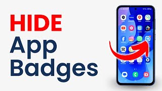 How to Hide App Badges on Android [upl. by Lirva]