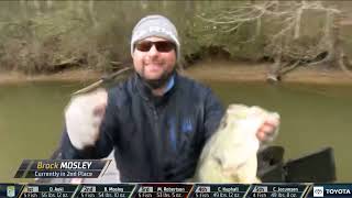 Bassmaster Elite Series at Chickamauga Lake TN  Toyota Mid Day Report  Day 3 [upl. by Gertruda]