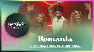 WRS  Llámame  Romania 🇷🇴  National Final Performance  Eurovision 2022 [upl. by Yajnas848]