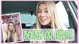 vlogg BOKEN ÄR ÄNTLIGEN HÄR [upl. by Adnorhs]