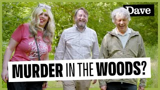 David Mitchell Walks In The Woods With Alan Davies amp Roisin Conaty  Outsiders Gone Wild  Dave [upl. by Ttenaej]