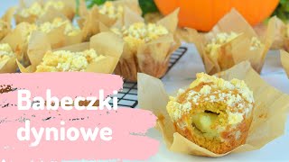 Babeczki dyniowe z budyniem🎃🧁😋 Pyszne i proste 🔥🔥 Ciastkożercypl [upl. by Ennaeirb]