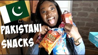 GERMAN TRIES SNACKS FROM PAKISTAN  ft TRYTREATS socills [upl. by Fornof17]