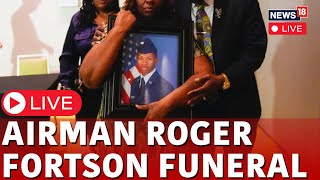 Georgia News LIVE  Airman Roger Fortson Funeral At New Birth Missionary Baptist Church LIVE  N18L [upl. by Ronnica]