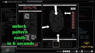 GTA 5 Fingerprint Hack Easy Guide in 1 min Easily Unlock any fingerprint patterngta5fingerprinthack [upl. by Llenehc]