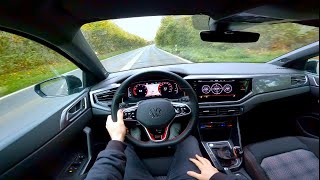 New Volkswagen Polo GTI 2022 Test Drive POV  Ambience Binaural Sound [upl. by Eldridge]