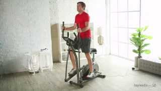 Body Champ BRM3780 2in1 Elliptical Dual Trainer with Seat  Product Review Video [upl. by Aziul919]