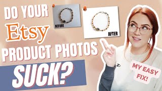 How to edit Etsy Listing Photos using a totally FREE tool 📷 iPiccy Tutorial [upl. by Reffotsirhc]