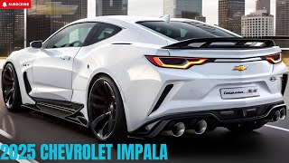 INSANE 2025 Chevy Impala SS is Back  With Modern Style [upl. by Nikkie]