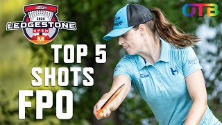 The 5 BEST Shots from the Ledgestone Open FPO [upl. by Dowski]