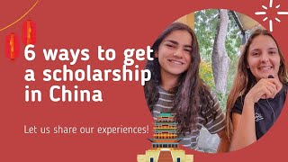 How to get a scholarship in China  Tips and tricks [upl. by Caritta780]