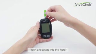 How to use your VivaChek Ino Blood Glucose Monitoring System [upl. by Kissel409]