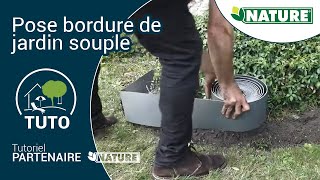 TUTO Pose facile dune bordure de jardin souple [upl. by Yesor]