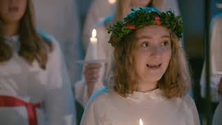 Lucia 2017  Lucia Morning from Kungsholm Church Sweden [upl. by Liddy]