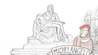 Michelangelo  Illustrating History [upl. by Ehrman591]