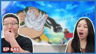 CONQUERORS HAKI LUFFY VS DON CHIN JAO  One Piece Episode 646 Couples Reaction amp Discussion [upl. by Anelyak100]