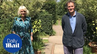 Duchess Camilla tells Monty Don rodents ate her homegrown asparagus [upl. by Nirb]