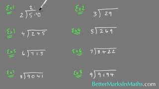 Short Division with a Decimal Remainder [upl. by Herwig]