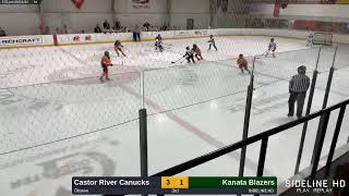 Kanata Blazers vs Castor River Canucks 20240919 [upl. by Lienahs665]