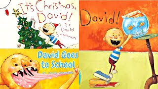 No David Compilation Children Books  Kids Books Read Aloud [upl. by Shena]