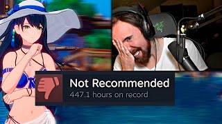 quotThe Worst Game I Cant Stop Playingquot  Asmongold Reacts [upl. by Hayalat]