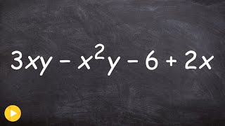 Factoring by grouping with multiple variables [upl. by Ayimat]