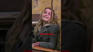 Emma Watson Cant Stop Laughing in This Harry Potter Scene [upl. by Angid]