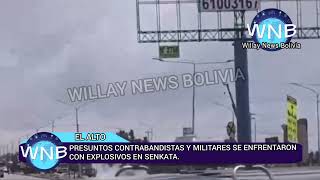 Presuntos contrabandistas y militares se enfrentaron en Senkata [upl. by Eniluqcaj248]