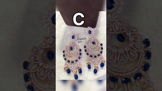 Choose your name first latter and see your jhumka latestcollection2024 viral newfancydesigner [upl. by Notnel73]