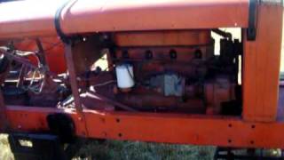 Wheatstock 8  1935 Allis WC pulling 3 Bottom plow 9quot deep 1002107mov [upl. by Irehj]