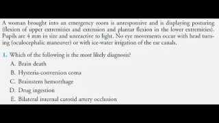 Neurophysiology multiple choice questions MCQs 1 [upl. by Thierry]